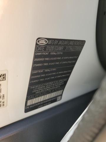 2020 LAND ROVER RANGE ROVER SPORT SE SALWG2SU7LA723644