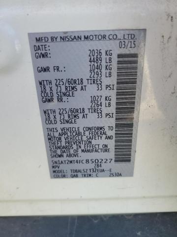 2015 NISSAN ROGUE S - 5N1AT2MT4FC850227