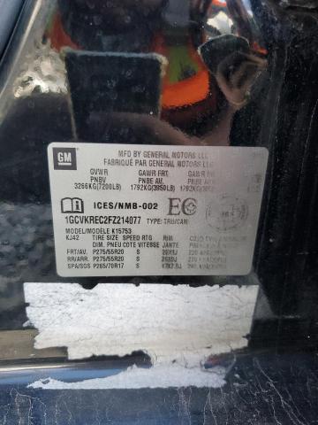 2015 CHEVROLET SILVERADO - 1GCVKREC2FZ214077