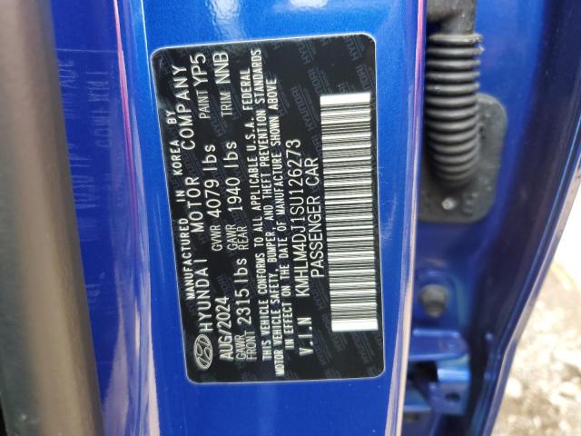 2025 HYUNDAI ELANTRA BL KMHLM4DJ1SU126273