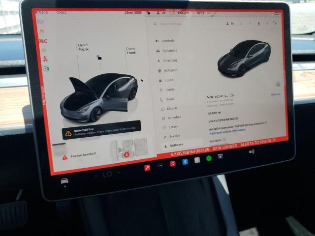 2022 TESLA MODEL 3 - 5YJ3E1EB1NF361325