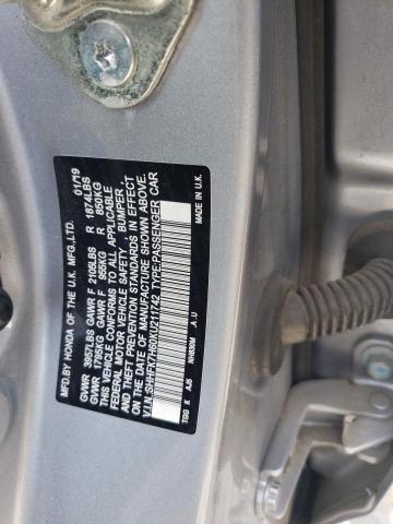 2019 HONDA CIVIC EX SHHFK7H60KU211742