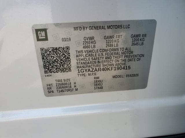 2019 CADILLAC XT4 LUXURY #3281423045