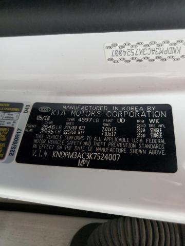 2019 KIA SPORTAGE LX KNDPM3AC3K7524007