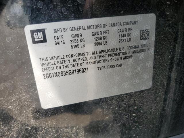 2016 CADILLAC XTS LUXURY COLLECTION 2G61N5S35G9196031