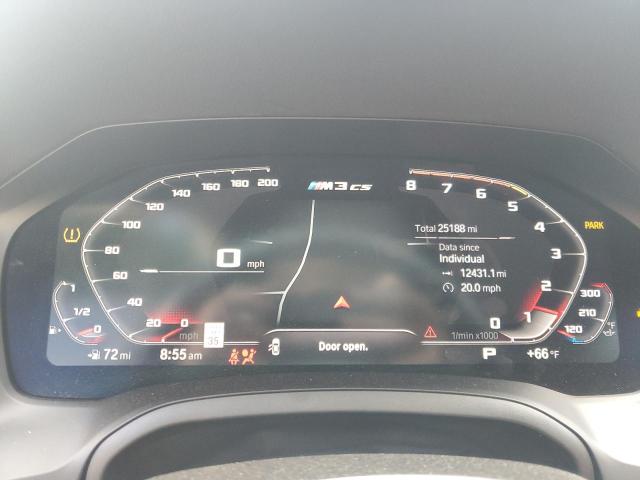 2022 BMW M3 COMPETI - WBS33AY04NFM43795