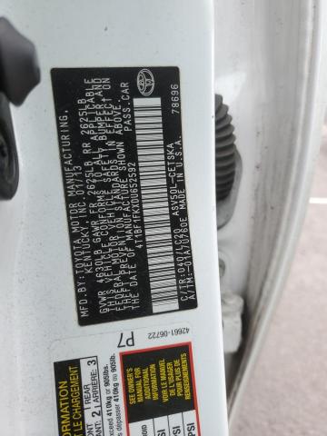 2013 TOYOTA CAMRY L - 4T1BF1FKXDU652592