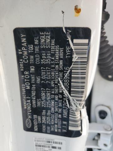 2019 HYUNDAI TUCSON SE KM8J2CA48KU889316