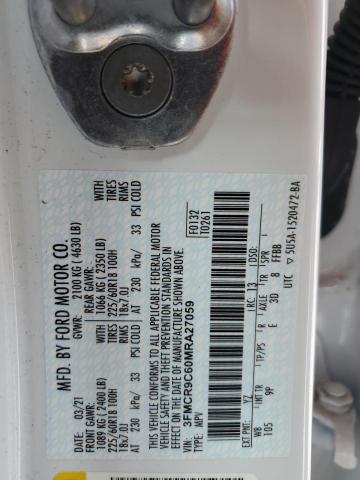 2021 FORD BRONCO SPORT OUTER BANKS 3FMCR9C60MRA27059