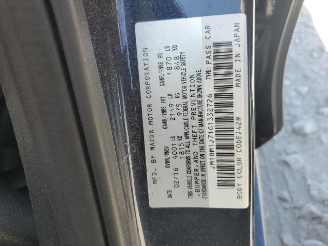 2016 MAZDA 3 SPORT - JM1BM1J71G1332726