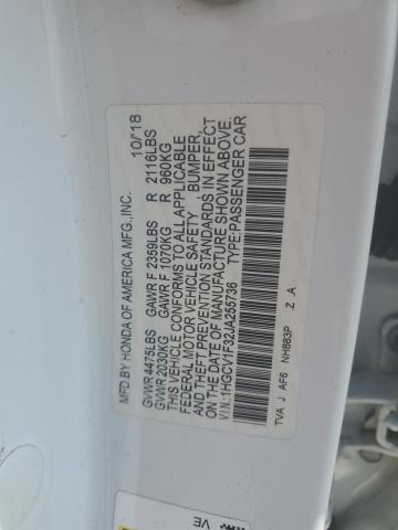 2018 HONDA ACCORD SPORT 1HGCV1F32JA255736