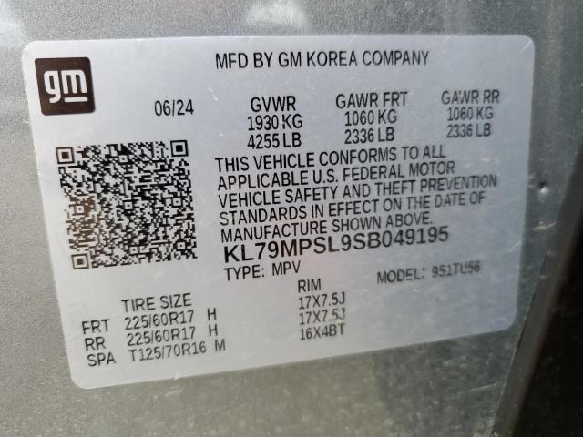 2025 CHEVROLET TRAILBLAZER LT KL79MPSL9SB049195