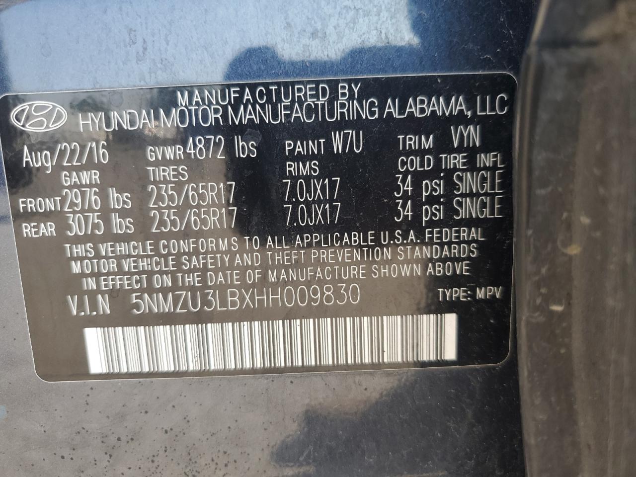 HYUNDAI SANTA FE SPORT