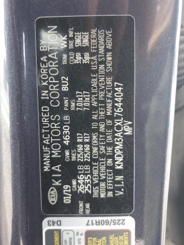 2020 KIA SPORTAGE L - KNDPM3ACXL7644047