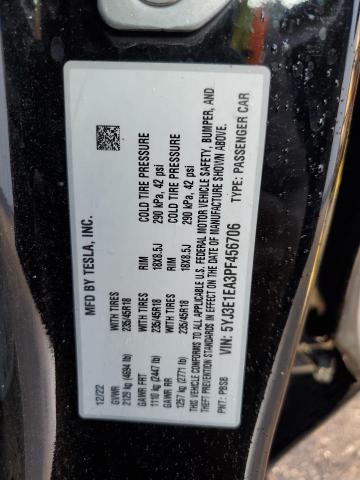 2023 TESLA MODEL 3 5YJ3E1EA3PF456706