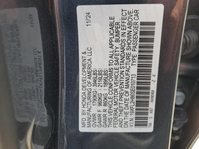 2025 HONDA CIVIC SPOR - 19XFL2H86SE010713