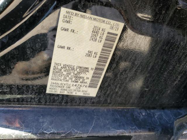 2020 NISSAN ALTIMA SR - 1N4AL4CV7LC147676