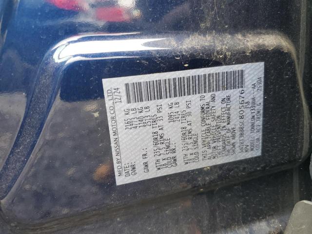 2025 NISSAN ROGUE SV 5N1BT3BB8SC805676