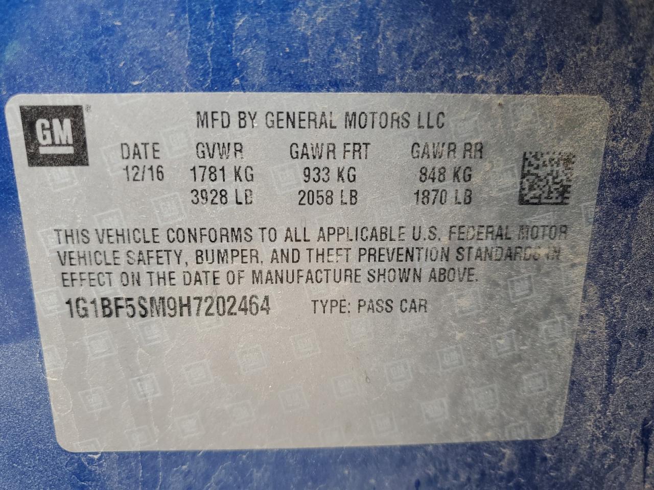 CHEVROLET CRUZE PREMIER