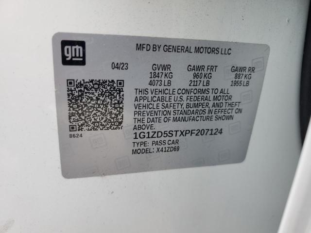 2023 CHEVROLET MALIBU LT 1G1ZD5STXPF207124