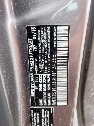 2015 MERCEDES-BENZ CLA 250 WDDSJ4EB8FN184368