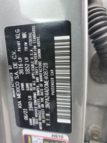 2021 KIA RIO LX 3KPA24AD0ME408728