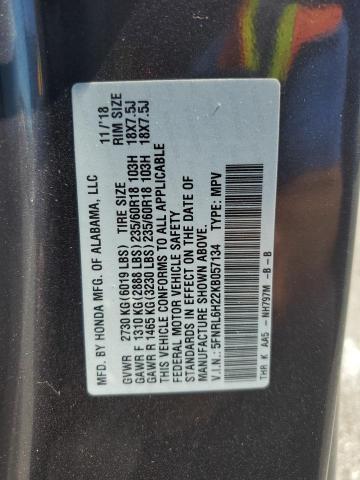 2019 HONDA ODYSSEY LX 5FNRL6H22KB057134