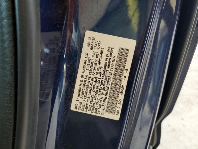2016 HONDA ODYSSEY SE 5FNRL5H30GB008685