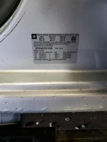 2015 GMC SIERRA K15 3GTU2UECXFG143208