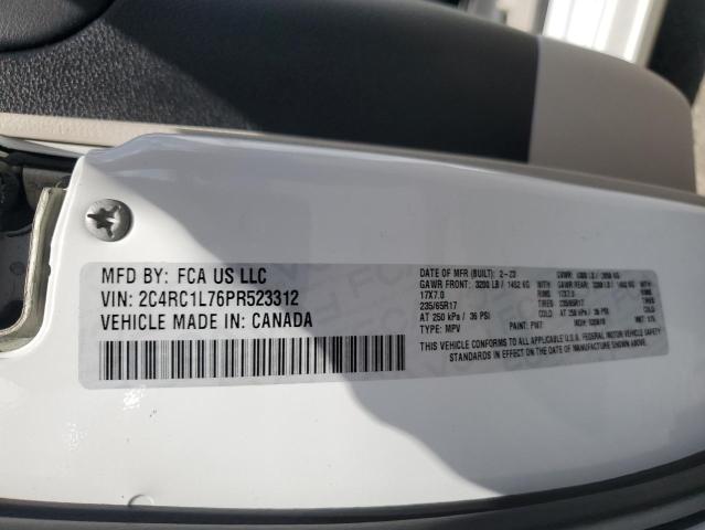 2023 CHRYSLER PACIFICA H - 2C4RC1L76PR523312