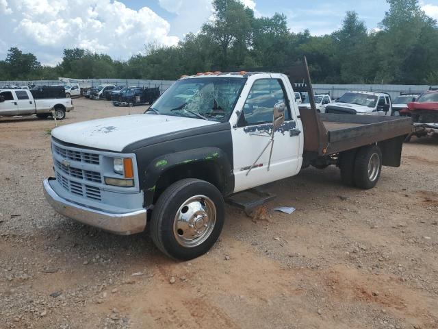 CHEVROLET GMT-400 C3 1995 white  gas 1GBKC34N6SJ119101 photo #1