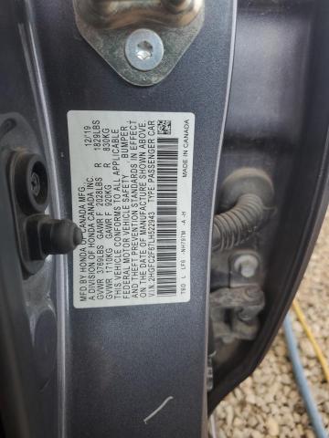 2020 HONDA CIVIC LX - 2HGFC2F67LH522943