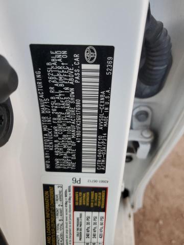 2016 TOYOTA CAMRY HYBR - 4T1BD1FK2GU176980