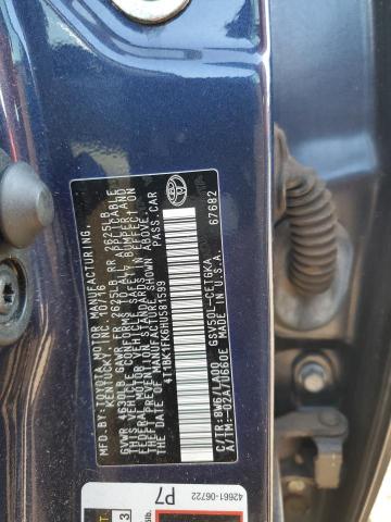 2017 TOYOTA CAMRY XSE 4T1BK1FK6HU581599
