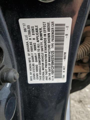 2017 HONDA CIVIC LX 19XFC2F59HE076125