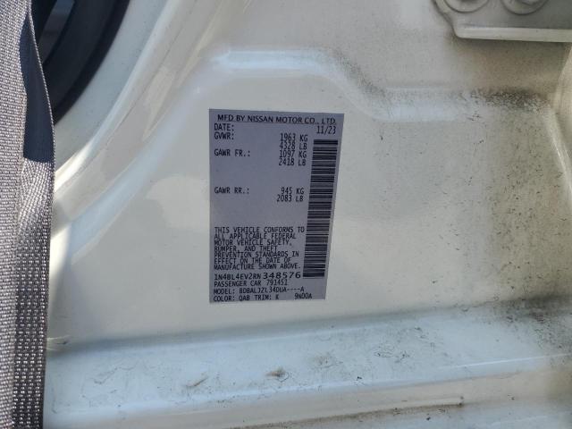 2024 NISSAN ALTIMA SL 1N4BL4EV2RN348576