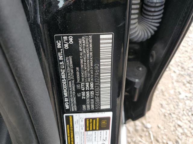 2018 MERCEDES-BENZ C 300 4MAT - 55SWF4KB7JU279690