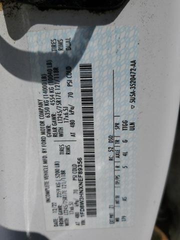 2022 FORD F350 SUPER - 1FD8W3HNXNEF89356
