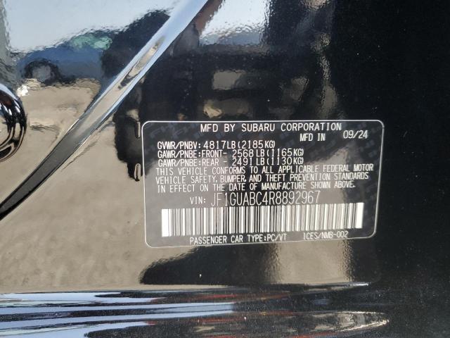 2024 SUBARU IMPREZA JF1GUABC4R8892967