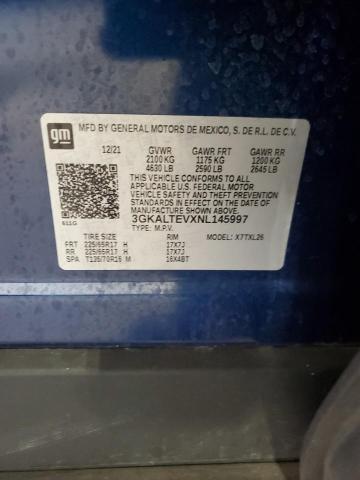 2022 GMC TERRAIN SL 3GKALTEVXNL145997