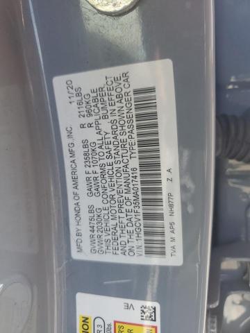 2021 HONDA ACCORD SPORT - 1HGCV1F35MA017416