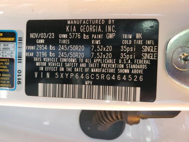 2024 KIA TELLURIDE 5XYP64GC5RG464526