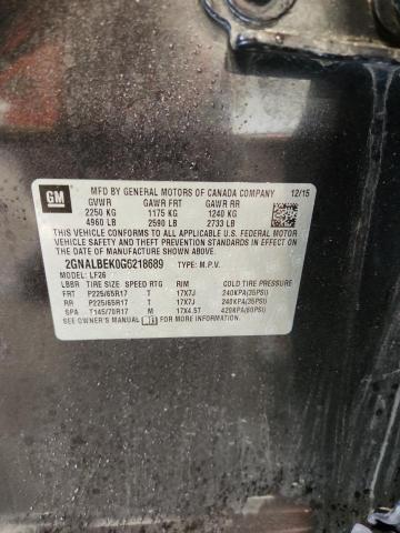 2016 CHEVROLET EQUINOX LS 2GNALBEK0G6218689