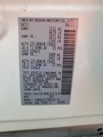 2015 NISSAN ROGUE S - 5N1AT2MV5FC861514