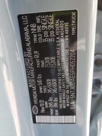 2023 HYUNDAI SANTA CRUZ SEL 5NTJCDAE5PH052204