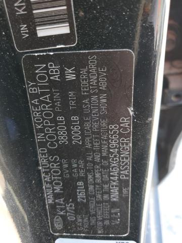2016 KIA FORTE LX KNAFK4A6XG5496658
