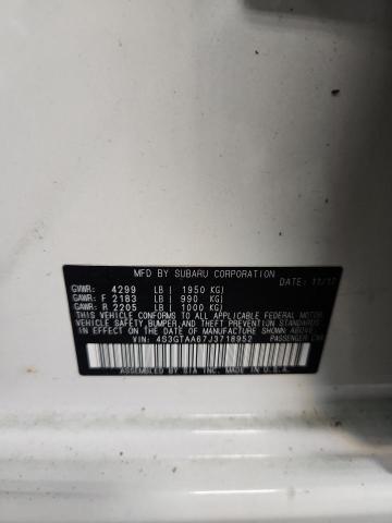 2018 SUBARU IMPREZA 4S3GTAA67J3718952