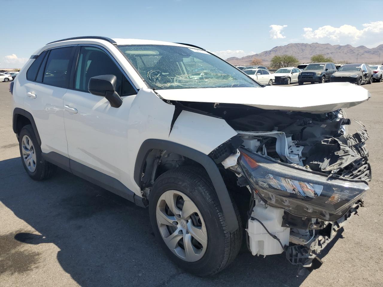 Lot #3293360420 2021 TOYOTA RAV4 LE