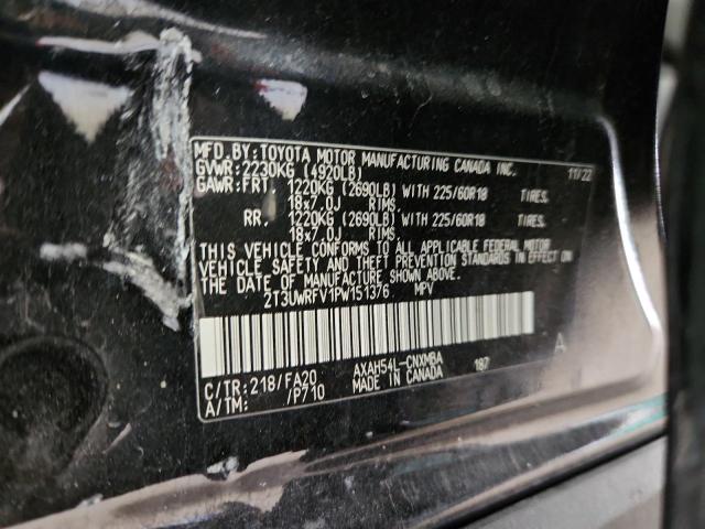 2023 TOYOTA RAV4 WOODL 2T3UWRFV1PW151376