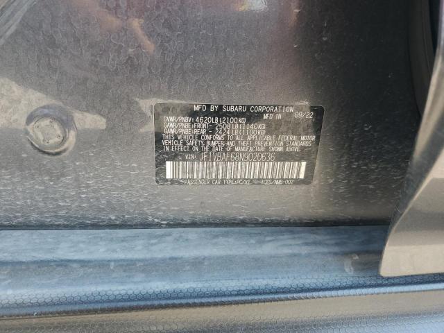 2022 SUBARU WRX PREMIU JF1VBAF68N9020636
